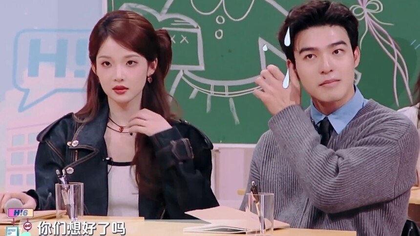 陈昊森张淼怡一个在冬天一个在夏天