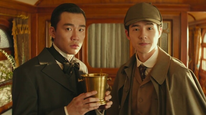 秦福探案初登场，被福尔摩斯派去旧金山查案