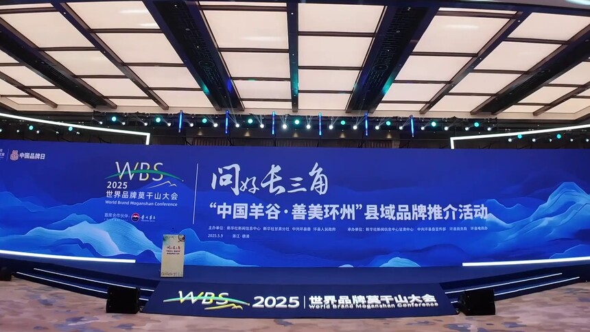 2025世界品牌莫干山大会丨问好长三角——“中国羊谷 善美环州”专场推介活动举行