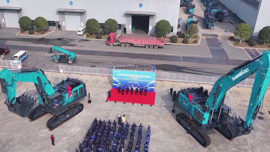 新年开新局 工程机械湘军出海“加速跑”