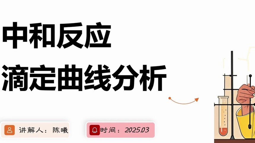第1集 中和反应滴定曲线分析 陈曦