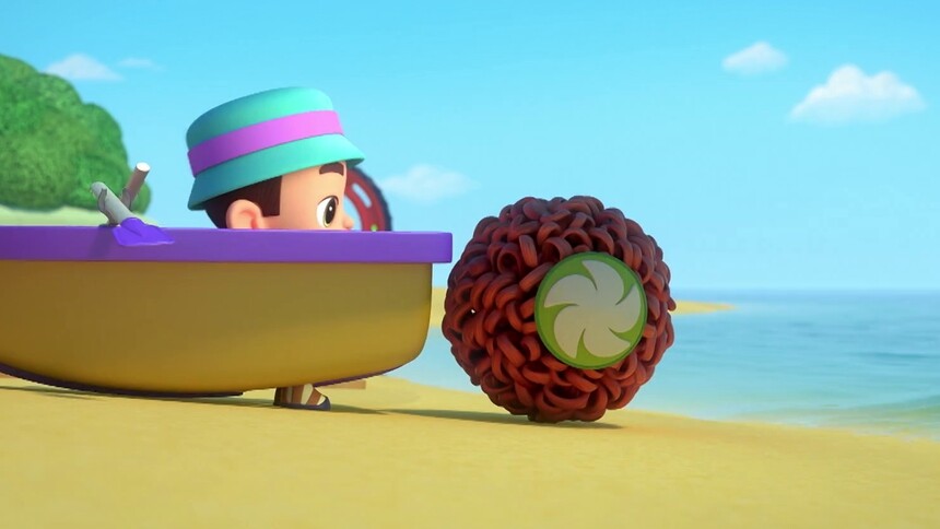 《芙罗拉救援队2》最新花絮：风滚之旋 水上飞转！斯考特化身水中陀螺实力救援