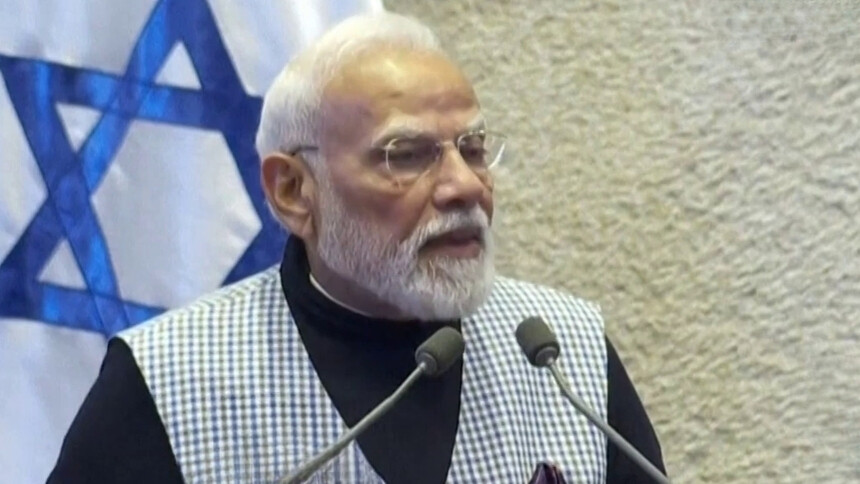 莫迪在以色列议会发表讲话 聚焦量子技术、半导体、AI等合作