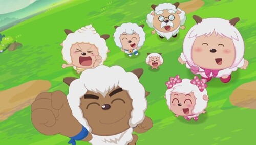 冰冰羊最终选择住在喜羊羊家里