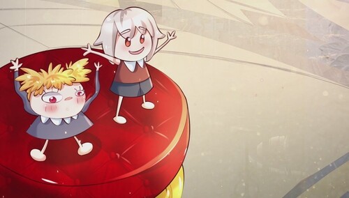 画中的小纸人都活了诶