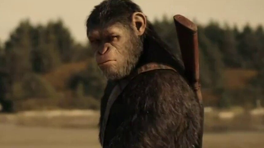 猩球崛起3终极之战先行预告人猿命运之战一触即发