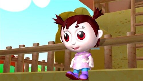 嘟拉3d儿歌 第3集 大象拔河