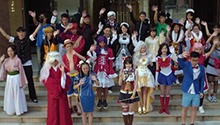 当神圣校园遇上集体cosplay