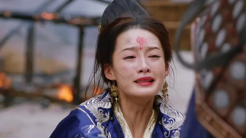 《楚乔传》李沁哭戏:淳儿马前哭求燕洵