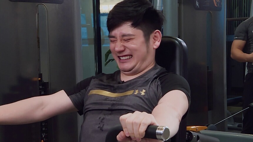 健身练到吐钱枫为了减肥也是拼尽老命