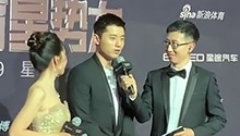 红毯上的张继科沉稳贵气