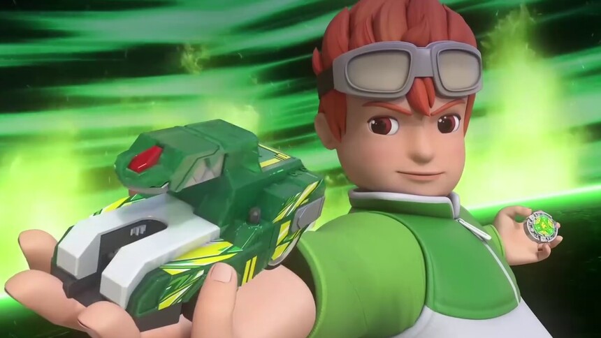 心奇爆龙战车3陀螺战车第5集