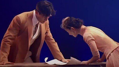 纯享陈镇威华宵一古建筑下的浪漫双人舞雅致脱俗甜蜜动人