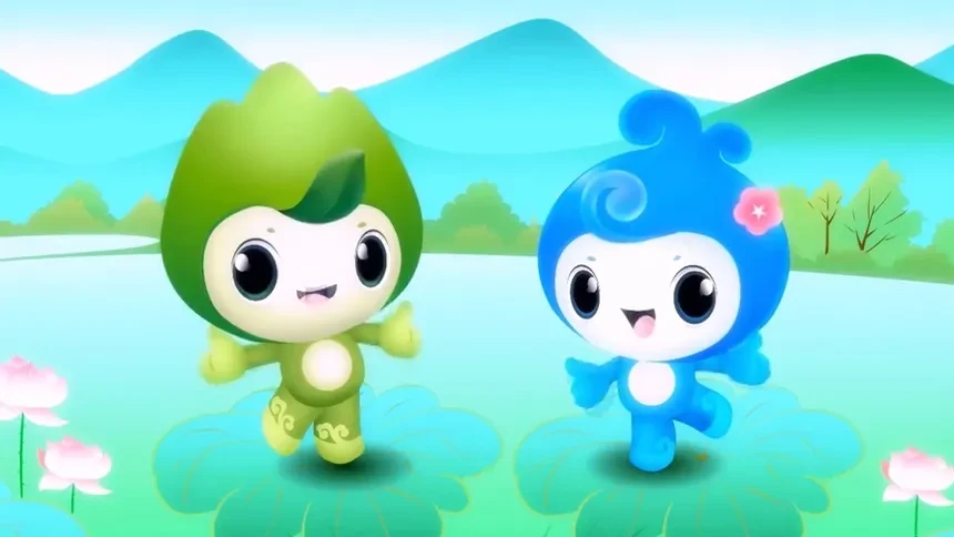 中国生态环境保护吉祥物来了