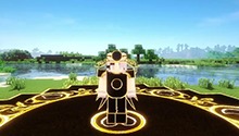 使用时空沙漏一起化身魔法少女！