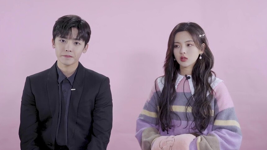 专访杨超越侯明昊爱情不该刻意寻找