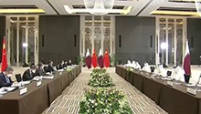 习近平会见卡塔尔埃米尔