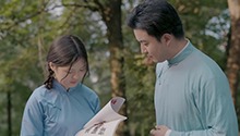 枫叶红了