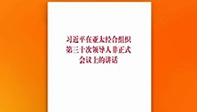 《习近平在亚太经合组织第三十次领导人非正式会议上的讲话》单行本出版