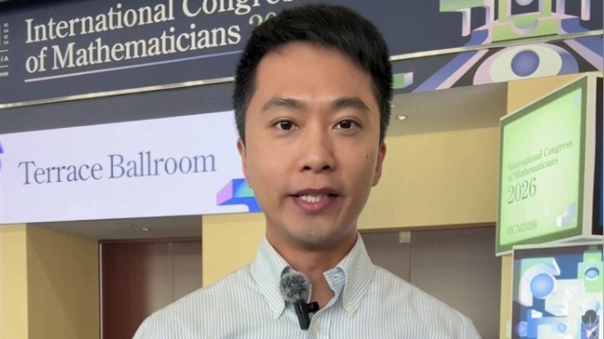 创历史！中国数学家邓煜、王虹获得菲尔兹奖