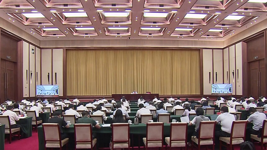 沈晓明讲授树立和践行正确政绩观学习教育专题党课
