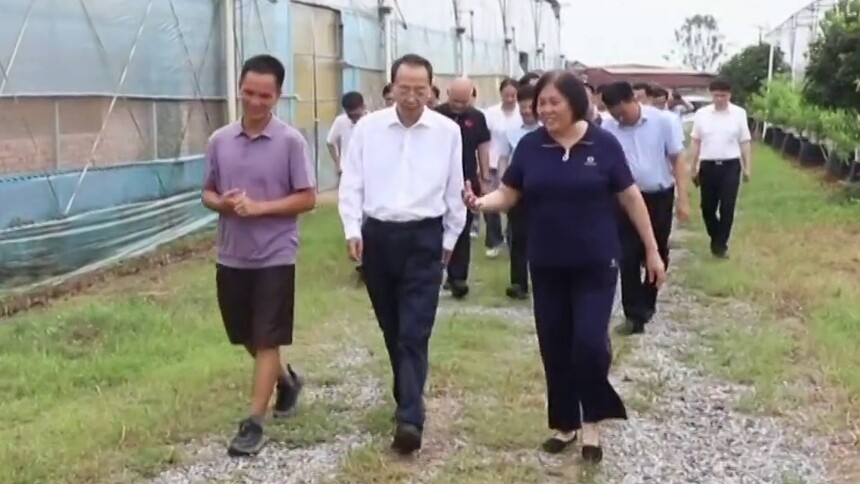 杨浩东赴祁东县参加省人大代表小组活动