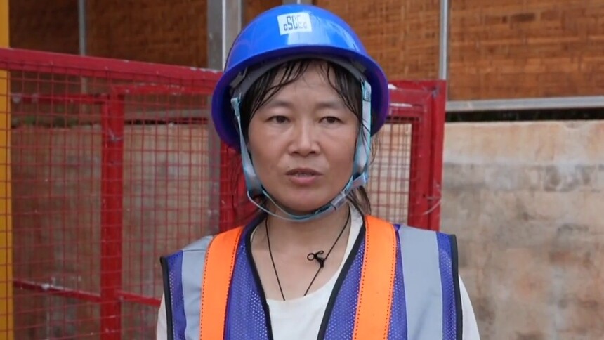 追光者 在路上 塔吊女司机罗锡英：人生不躺平 有活干就有奔头
