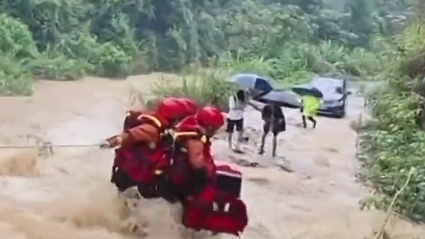 江南华南多地连遭强降雨 救灾有序推进